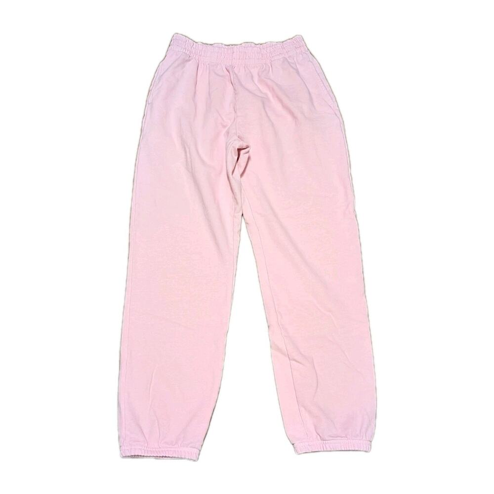Talentless Womens Petal Pink Cotton Sweatpants Size Large Cozy Comfy Barbie